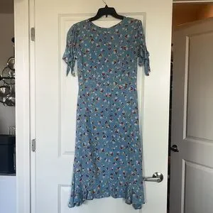 knee length dresses for ladies Ermita Midi Dress Orozco Stripe Mustard, XL / Orozco Stripe Mustard main image 0